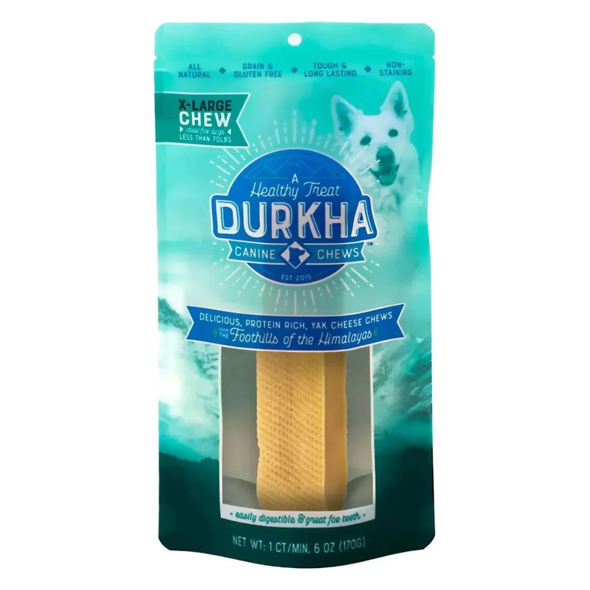 Durkha Himalayan Yak Cheese Chew Dog Treat - Talis Us