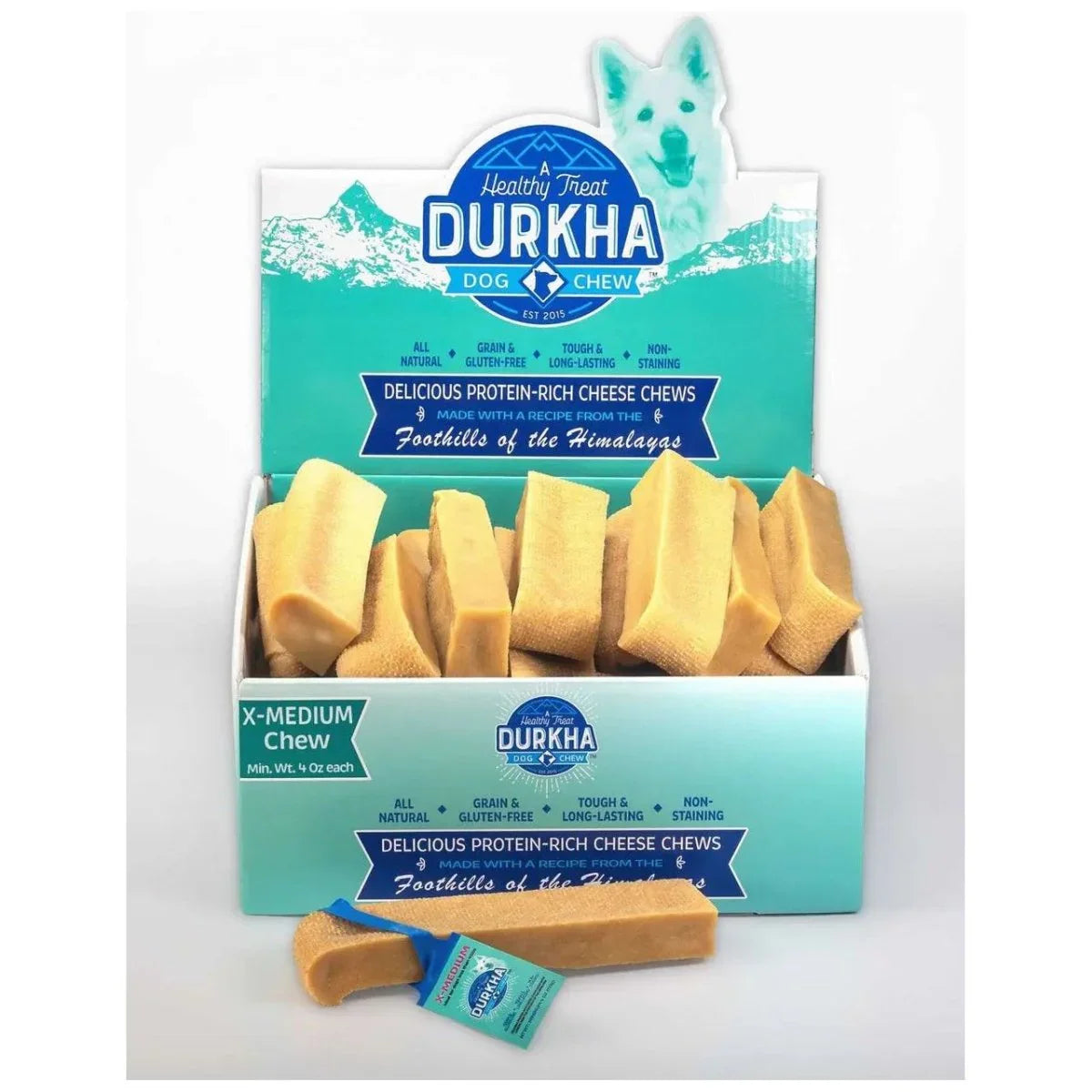 Durkha Himalayan Yak Cheese Chew Dog Treat - Talis Us