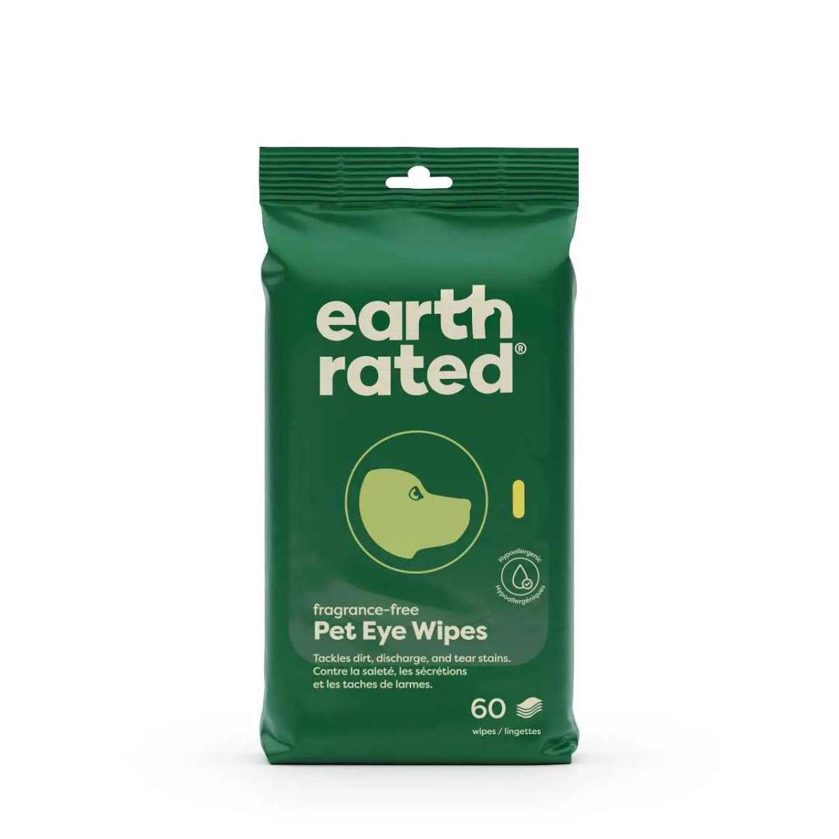Earth Rated Pet Eye Wipes 60ct - Talis Us