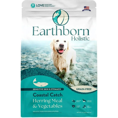 Earthborn Holistic Coastal Catch Herring Meal & Vegetables Grain - Free Dry Dog Food - Talis Us