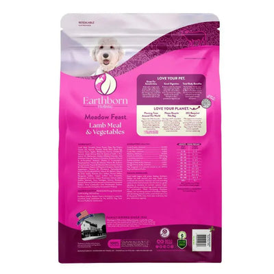 Earthborn Holistic Meadow Feast Lamb Meal & Vegetables Grain - Free Dry Dog Food - Talis Us