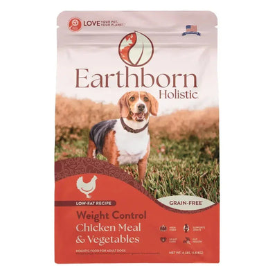 Earthborn Holistic Weight Control Chicken Meal & Vegetables Grain - Free Dry Dog Food - Talis Us