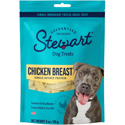 Stewart Single Ingredient Chicken Breast Freeze-Dried Dog Treats - Talis Us