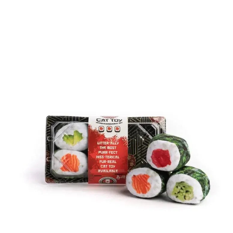 Fabcat Sushi Roll Cat Toy - Talis Us