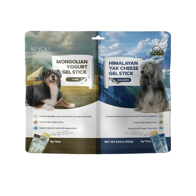 Fabrechew 2 in1 Gel Stick Mongolian Yogurt / Himalayan Yak Dental Care Treats for Dogs - Talis Us