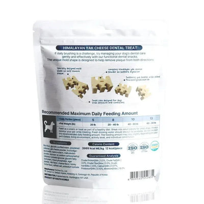 Fabrechew Himalayan Yak Cheese Dog Dental Treats - Talis Us