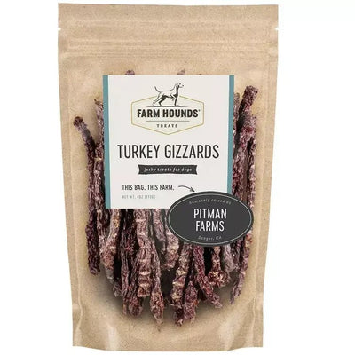 Farm Hounds Natural Dehydrated Gizzard Sticks Dog Training Treats - Talis Us