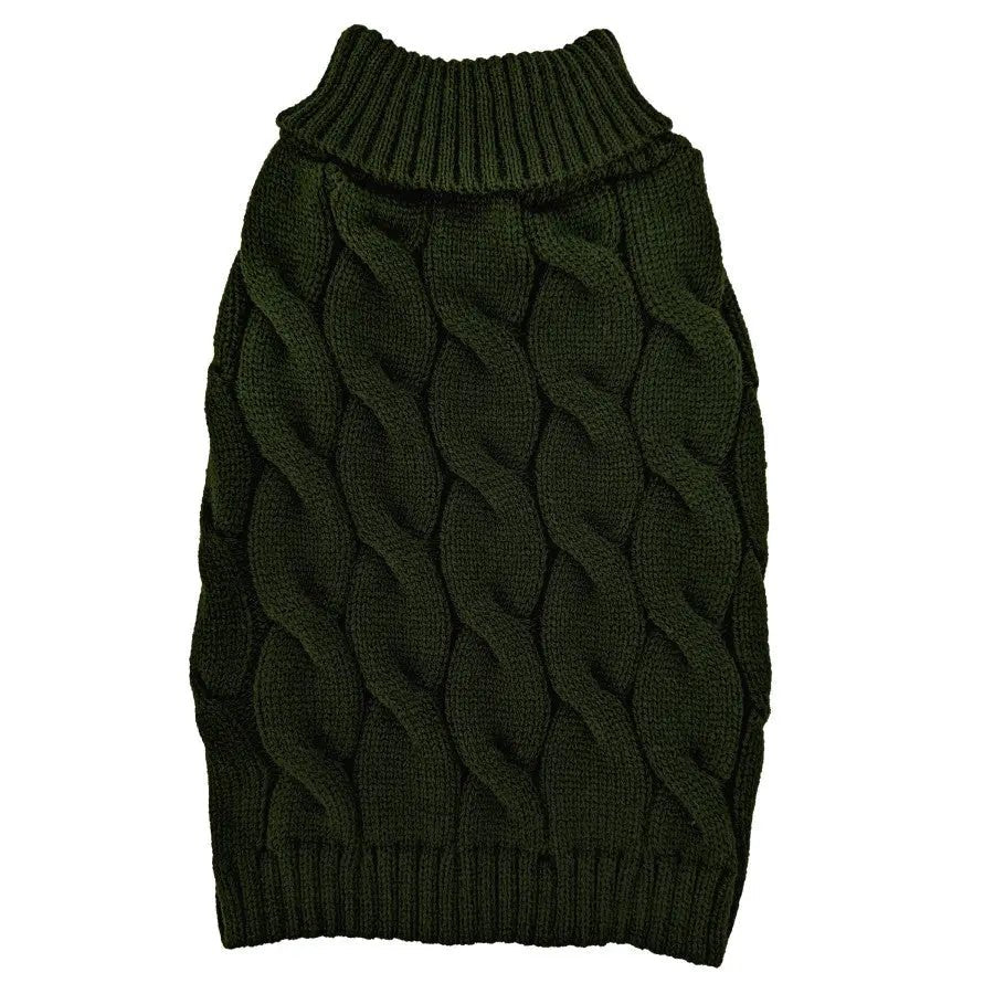 Fashion Pet Twisted Cable Dog Sweater - Talis Us