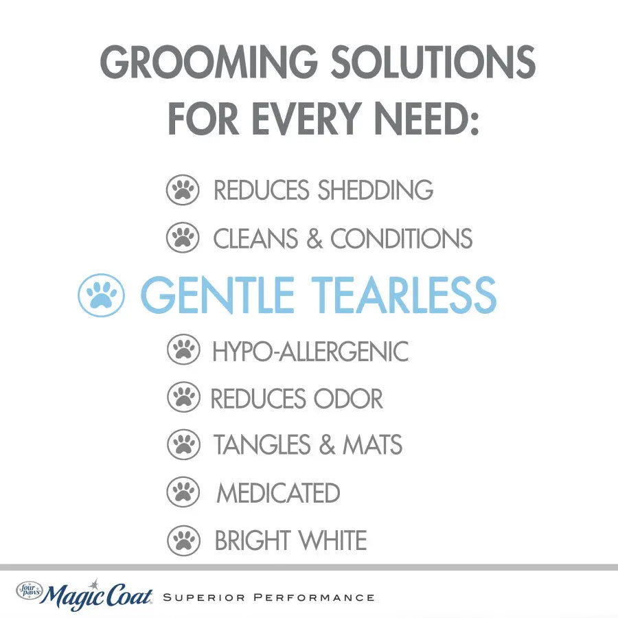 Four Paws Gentle Tearless Puppy Shampoo for effective cleaning and grooming without irritation