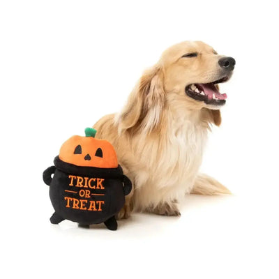 FuzzYard Dog Toy Trick Or Treat Cauldron - Talis Us