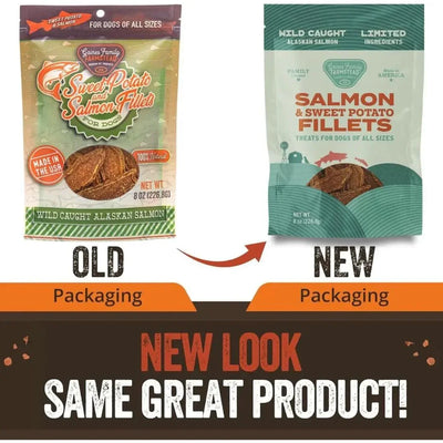 Gaines Family Sweet Potato & Salmon Fillets Dog Treats - Talis Us