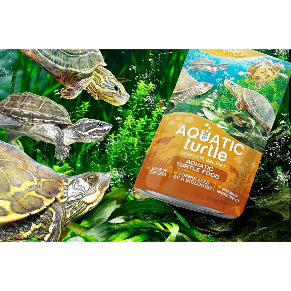 Gargeer Advanced Breeders Aquatic Turtle Food 3oz - Talis Us