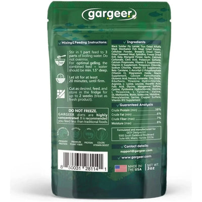 Gargeer Complete Bottom Dweller Fish Food for Advanced Breeders 3oz - Talis Us