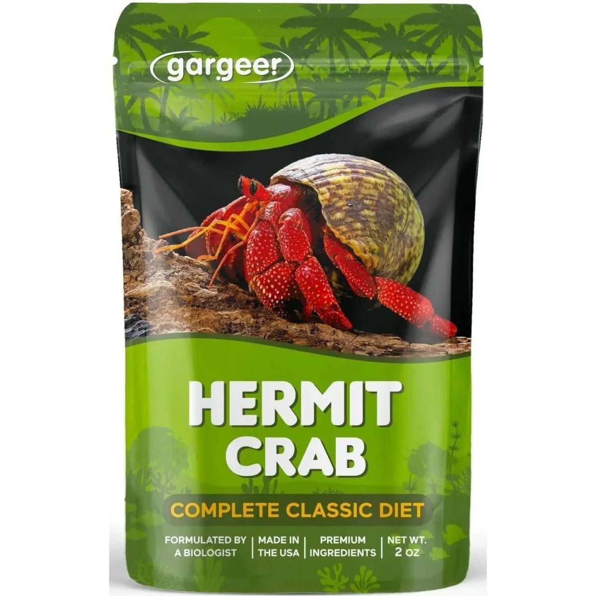 Gargeer Complete Classic Diet Hermit Crab Food 2oz - Talis Us