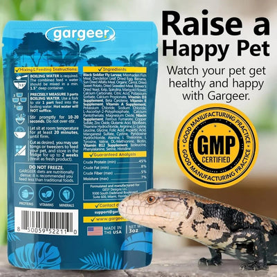 Gargeer Complete Gel Diet Blue Tongue Skink Food 3oz - Talis Us