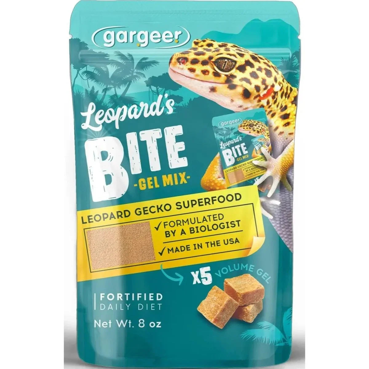 Gargeer Complete Gel Diet Leopard Gecko Food - Talis Us
