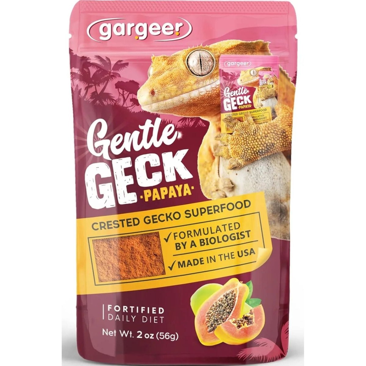 Gargeer Complete Papaya Crested Gecko Food - Talis Us