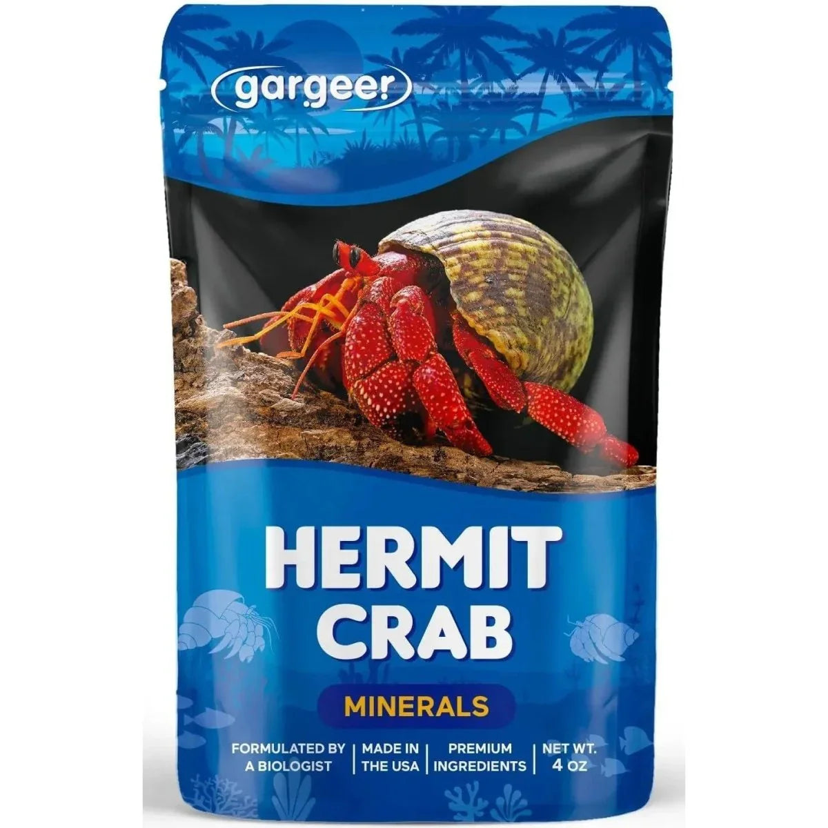 Gargeer Hermit Crab Mineral Supplement 4oz - Talis Us