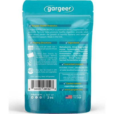 Gargeer Probiotic Reptile Supplement 2 Oz - Talis Us