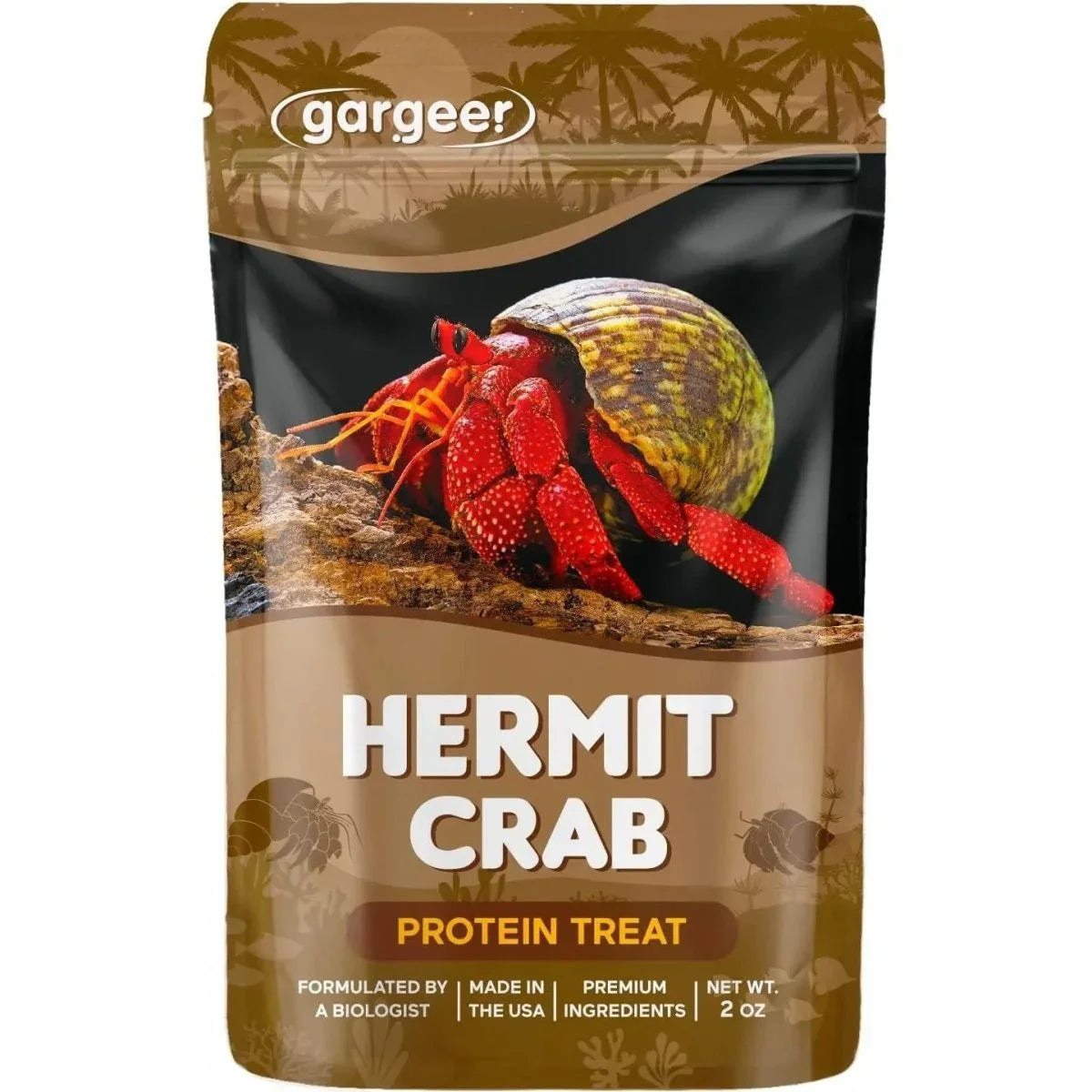Gargeer Protein Hermit Crab Treat - Talis Us