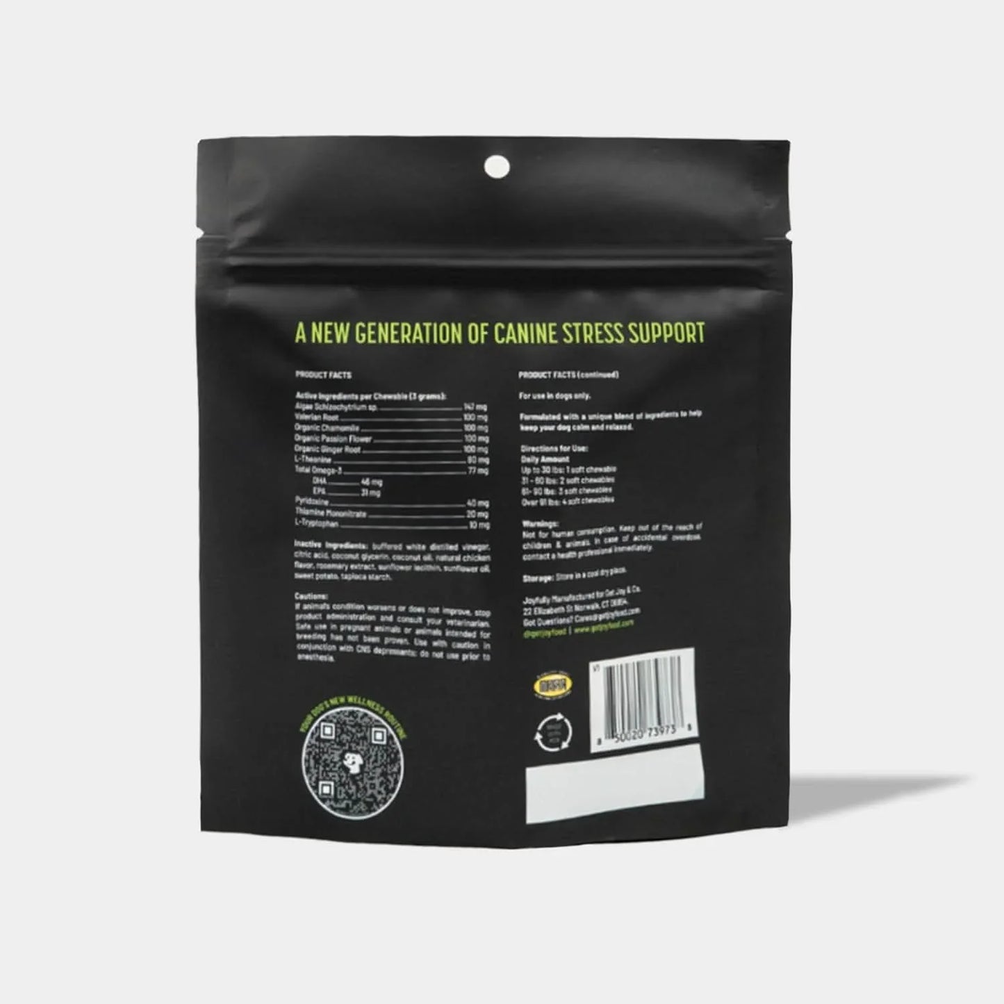 Get Joy Calming Supplements for Dogs with Natural Ingredients for Stress Relief
