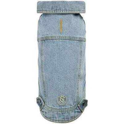 GF Pet Denim Jacket All Season Dog Jacket Light Wash - Talis Us