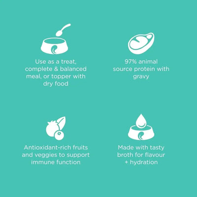 Go! Solutions Carnivore Grain - Free Chicken, Turkey & Duck Stew Dog Food 12ea/12.5 oz - Talis Us