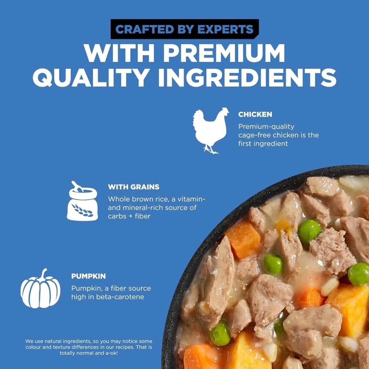 Go! Solutions Skin + Coat Care Shredded Chicken Dog Food 12ea/12.5 oz - Talis Us