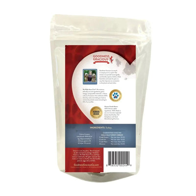 Goodness Gracious Turkey Nibbles Dog and Cat Treats 3oz - Talis Us