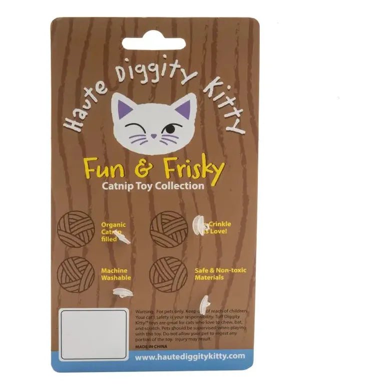 Haute Diggity Dog Purrona Bottle & Ball Organic Catnip Toys - Talis Us