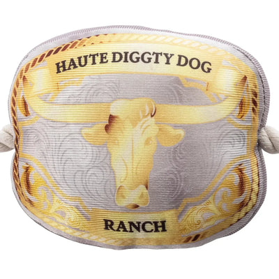 Haute Diggity Dog Western Belt Buckle Designer Dog Toys - Talis Us