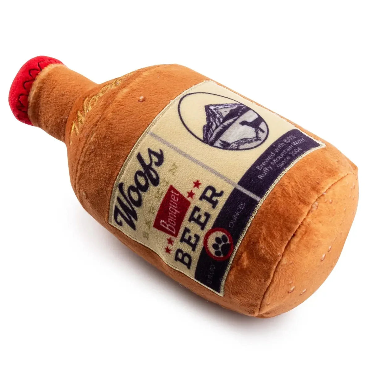 Haute Diggity Dog Woofs Beer Bottle Designer Dog Toys - Talis Us