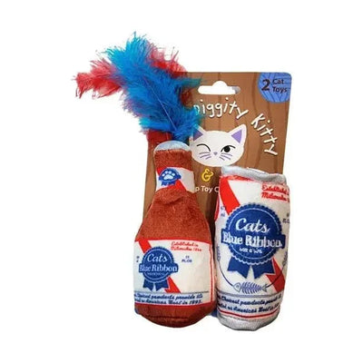 Haute Diggity Kitty Cats Blue Ribbon Designer Cat Toys - Talis Us