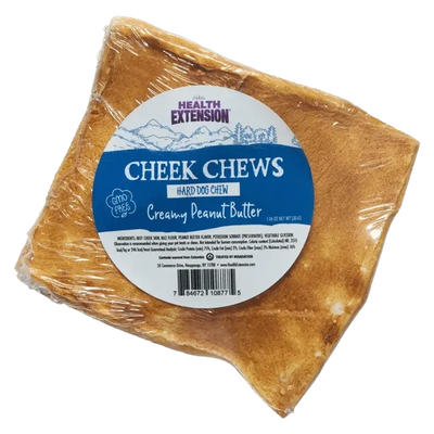 Health Extension Cheek Chews Peanut Butter Dog Chew 1 count - Talis Us