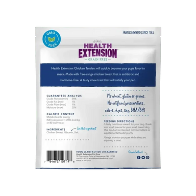 Health Extension Crispy Gourmet Freeze Dried Chicken Tenders Treat 4 oz - Talis Us