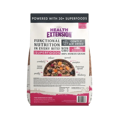 Health Extension Gently Air Dried Salmon Recipe Dog Food 2lb - Talis Us