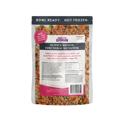 Health Extension Gently Cooked Grain Free Salmon Recipe Pouches For Dogs - Talis Us