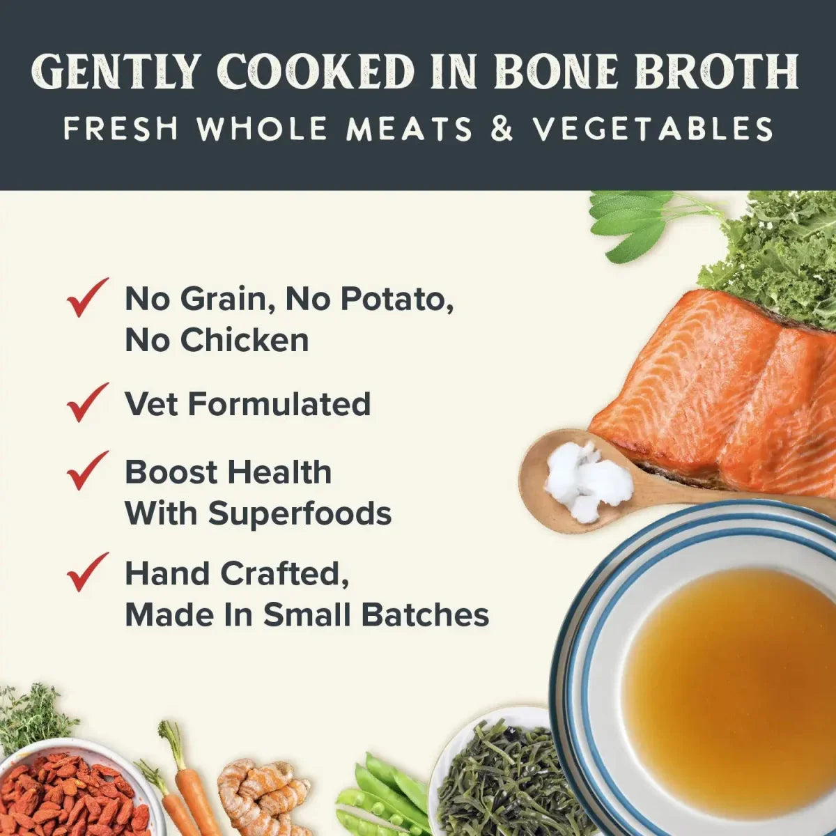 Health Extension Gently Cooked Grain Free Salmon Recipe Pouches For Dogs - Talis Us