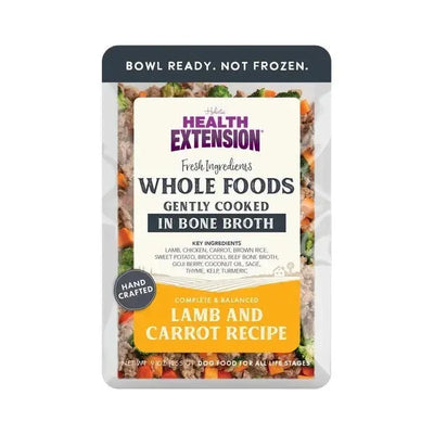 Health Extension Gently Cooked Lamb & Carrot Recipe Pouches For Dogs 9oz - Talis Us