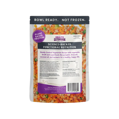 Health Extension Gently Cooked Vegetarian Recipe Pouches For Dogs - Talis Us