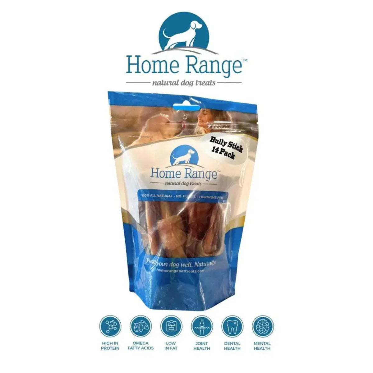 Home Range Bully Stick Ends 14pk - Talis Us