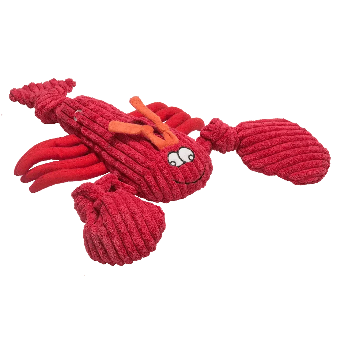 HuggleHounds Durable Plush Corduroy Knottie Squeaky Dog Toy - Talis Us