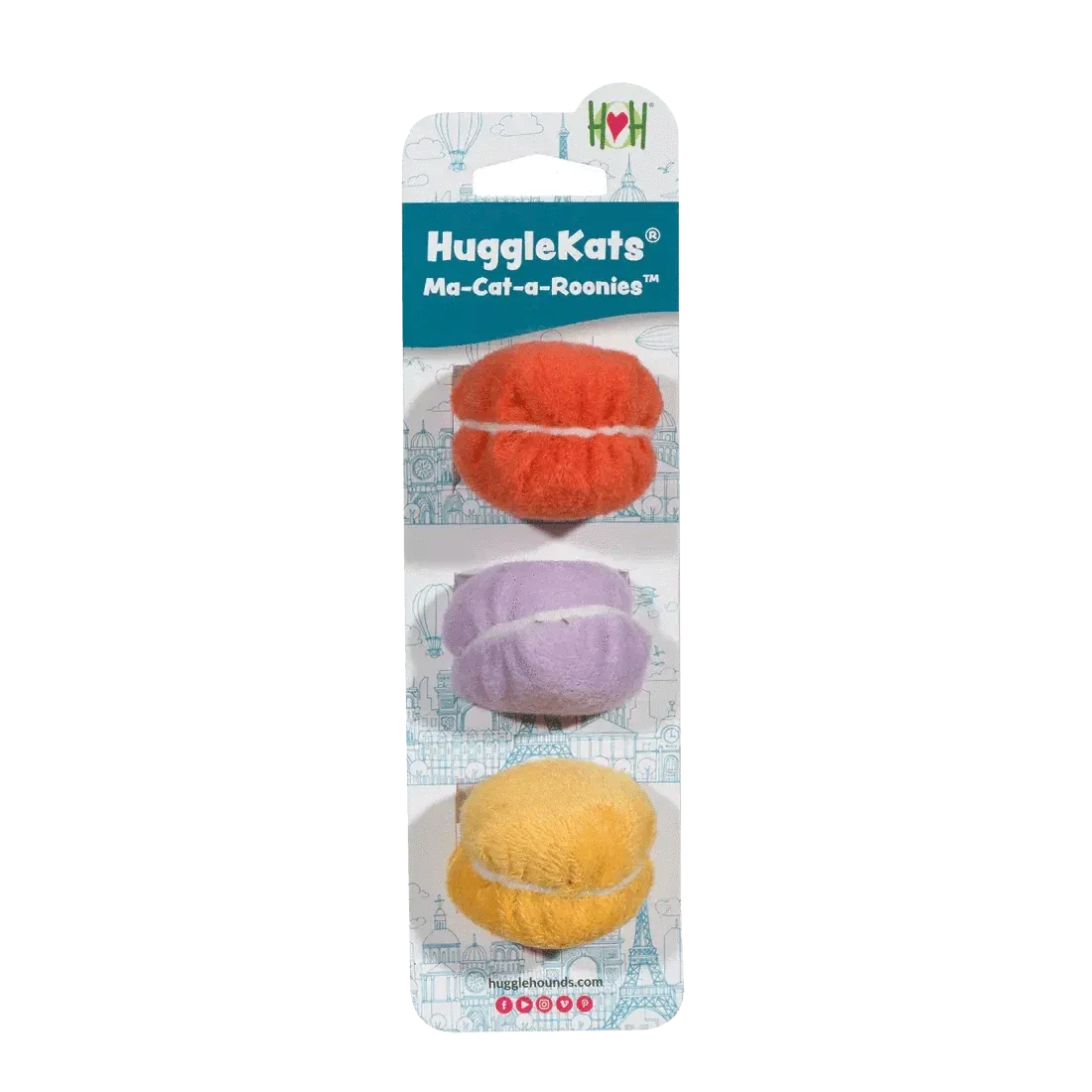 HuggleKats Multi - Textured Realistic Prey Toys for Cats - Talis Us