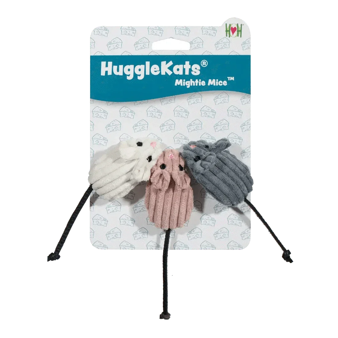 HuggleKats Multi - Textured Realistic Prey Toys for Cats - Talis Us