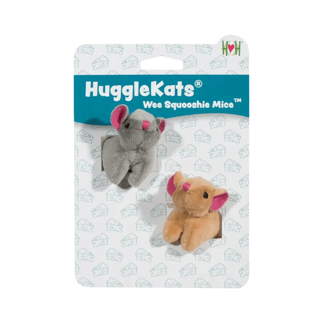 HuggleKats Multi - Textured Realistic Prey Toys for Cats - Talis Us