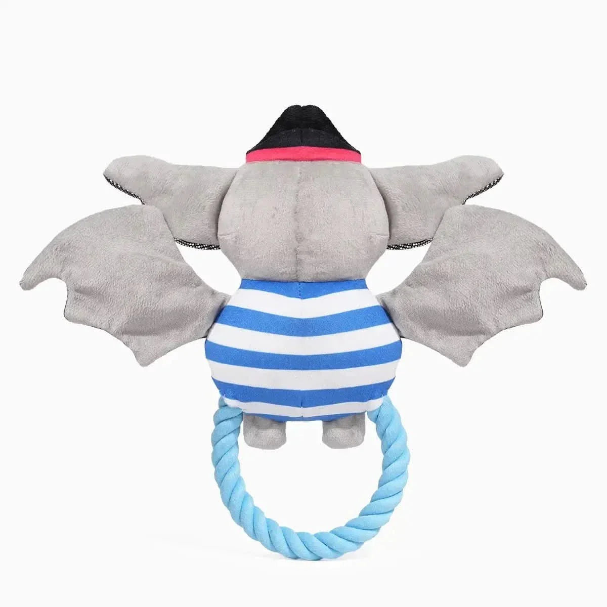 Hugsmart Pet Howloween Night Pirate Bat Dog Rope Toy - Talis Us