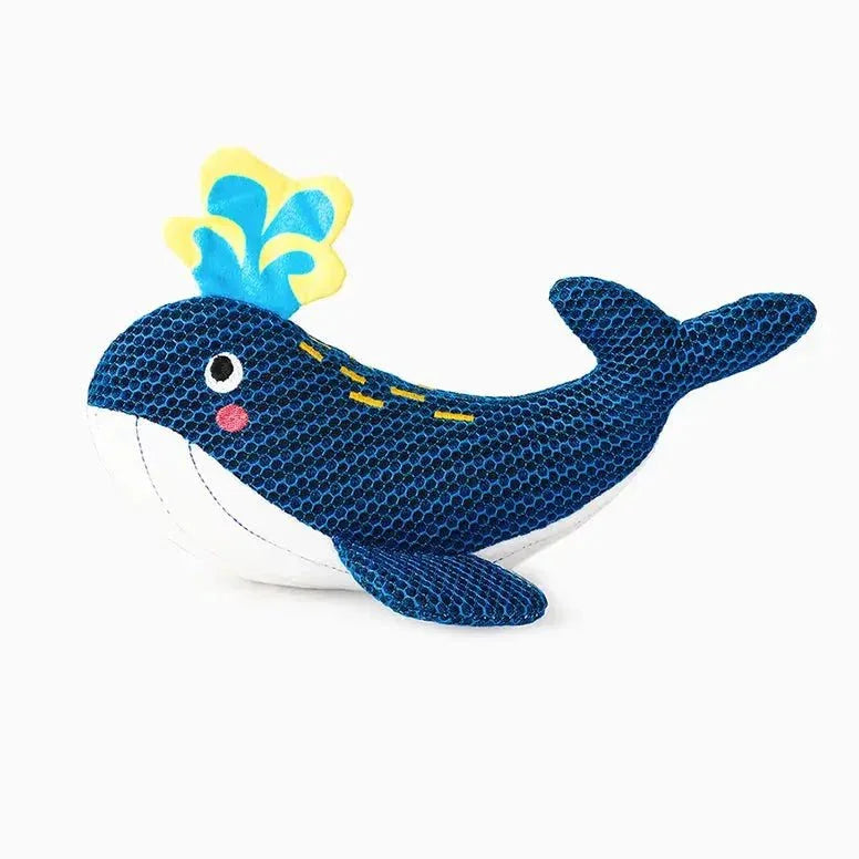 Hugsmart Pet Ocean Pals Whale Dog Plush Toy - Talis Us