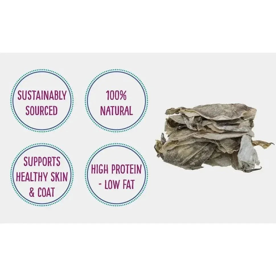 Hungry Paws Premium Cod Skin Dog Chew Treats 4 oz - Talis Us