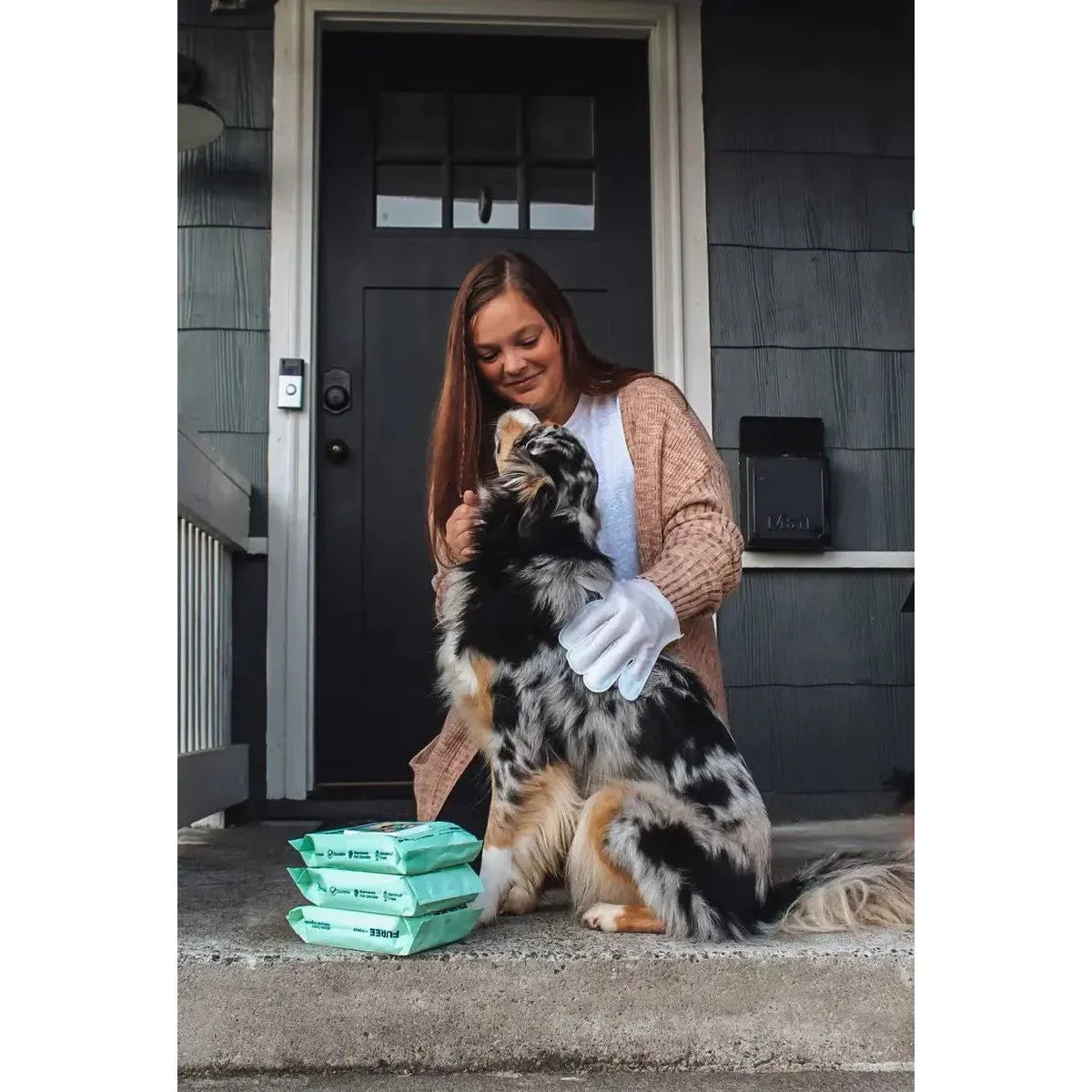 Injoya Pet Glove Wipes Unscented - Talis Us