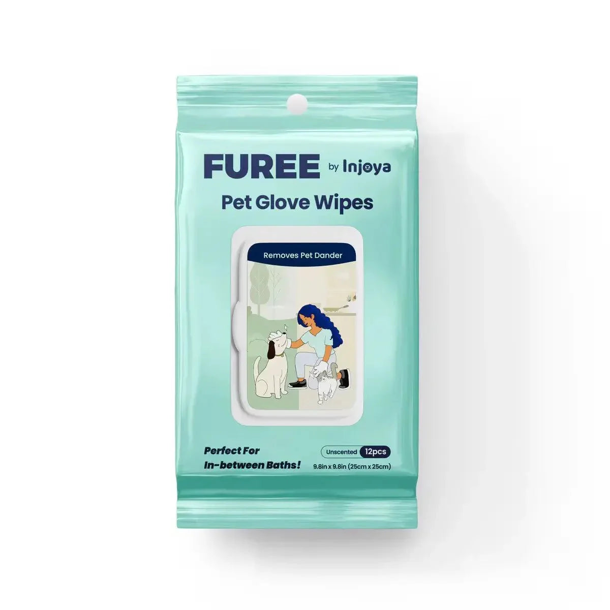 Injoya Pet Glove Wipes Unscented - Talis Us